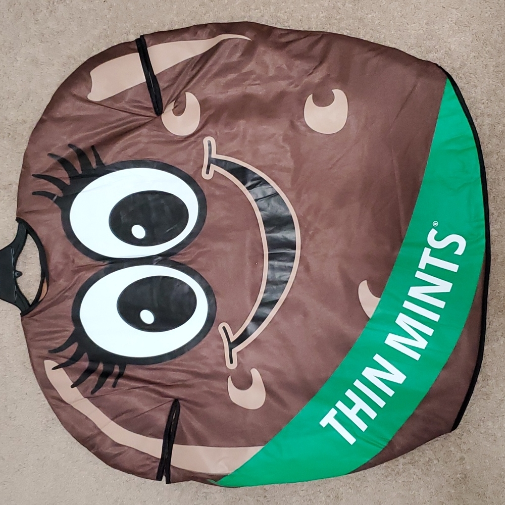 Girl Scouts Thin Mints Cookie Booth or Halloween Costume